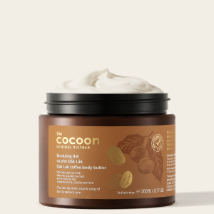 Bơ dưỡng thể cà phê Đắk Lắk Cocoon | Dưỡng ẩm, làm mềm và sáng da body